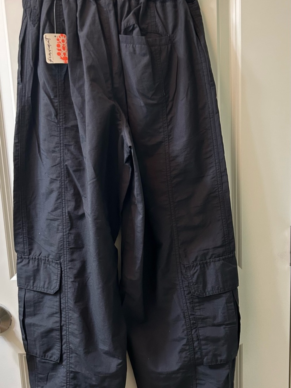 FP Movement by Free People Black Track Cargo Joggers